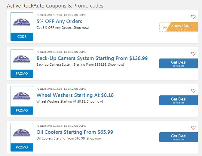 Rockauto Discount Code 15 OFF Free Shipping 2024