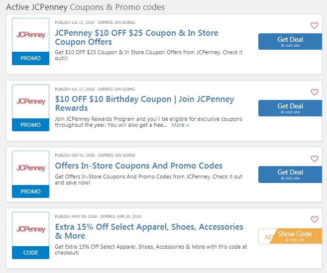Jcpenney Free Shipping Code No Minimum 10.00 OFF 25.00