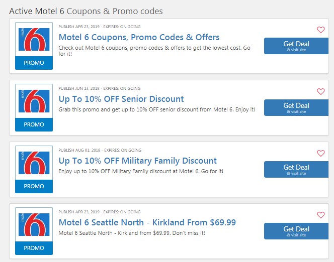 Motel 6 Corporate Code 20 Coupon Code 10 OFF 2024