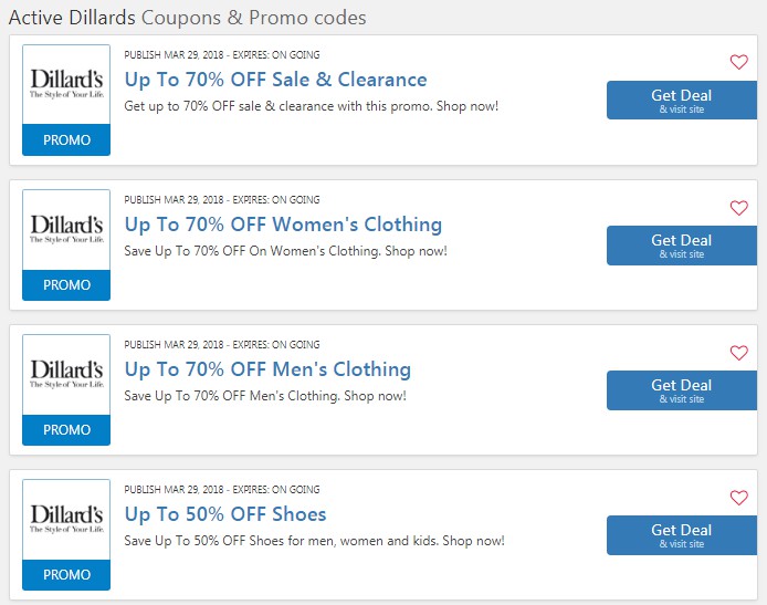 Dillards Coupon Codes 20 OFF 20 OFF Military 2024