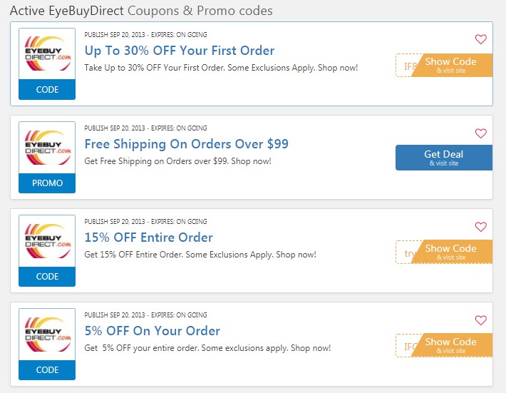 Eyebuydirect 50 Percent OFF Code 50 OFF Promo Code 2023