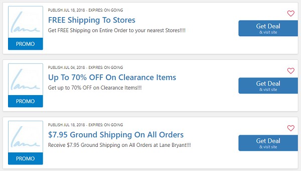 Lane Bryant Coupon $25 OFF $75 Every & $10 Coupon Online