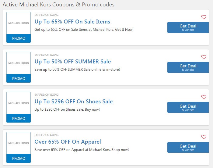 Michael Kors Promo Codes  10 Off In August 2023  Forbes