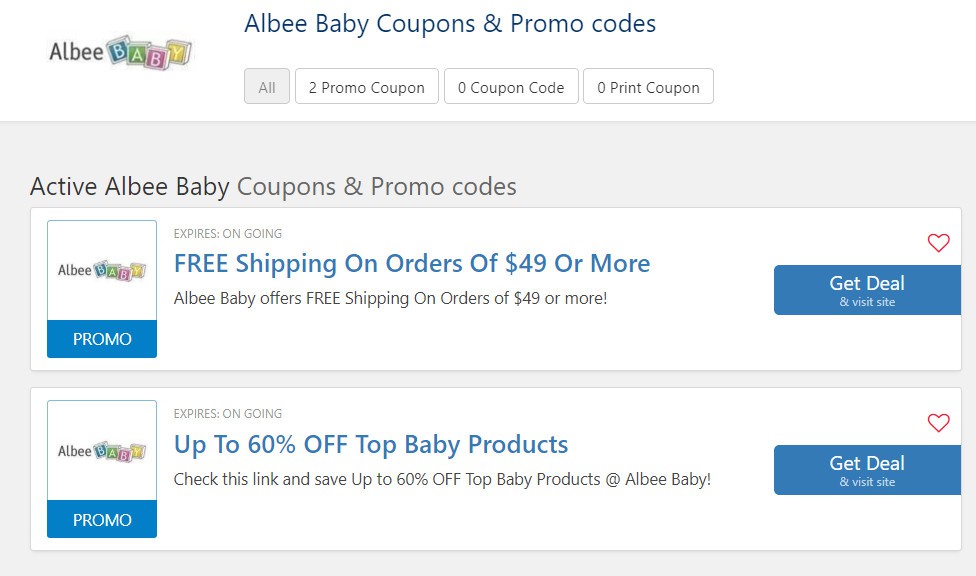 60 Off Albee Baby Coupons & Discount Codes in 2023