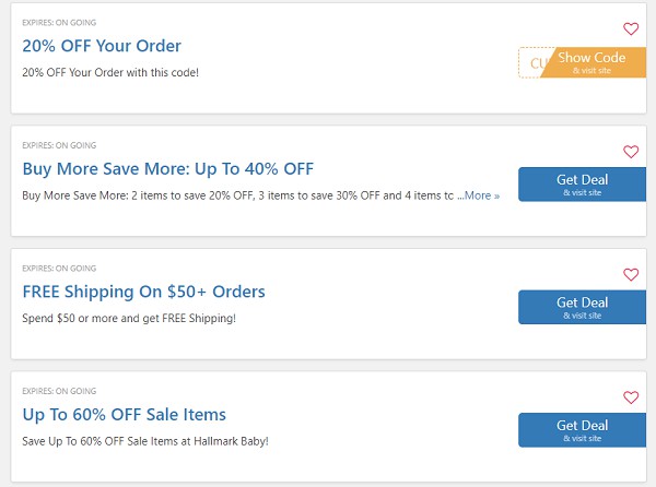 Hallmark Coupons 20 Percent OFF: $5 OFF $10 Printable Coupon