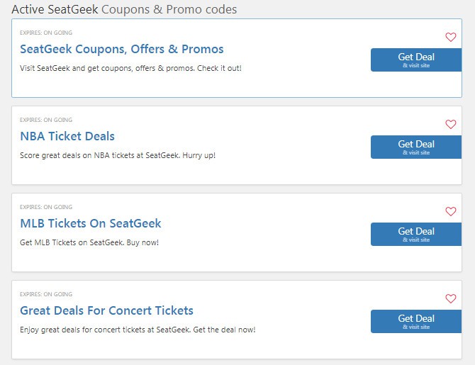 Seatgeek Promo Code $20 OFF: $40 OFF Coupon & Deals 2022