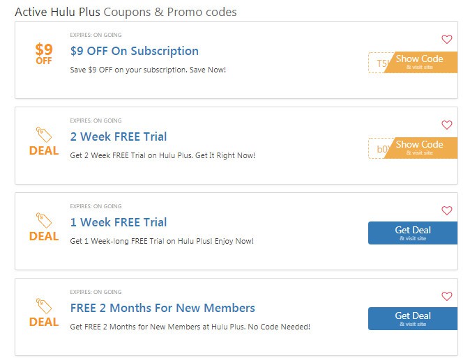 Hulu Promo Codes For Existing Users 2.99 OFF 2023