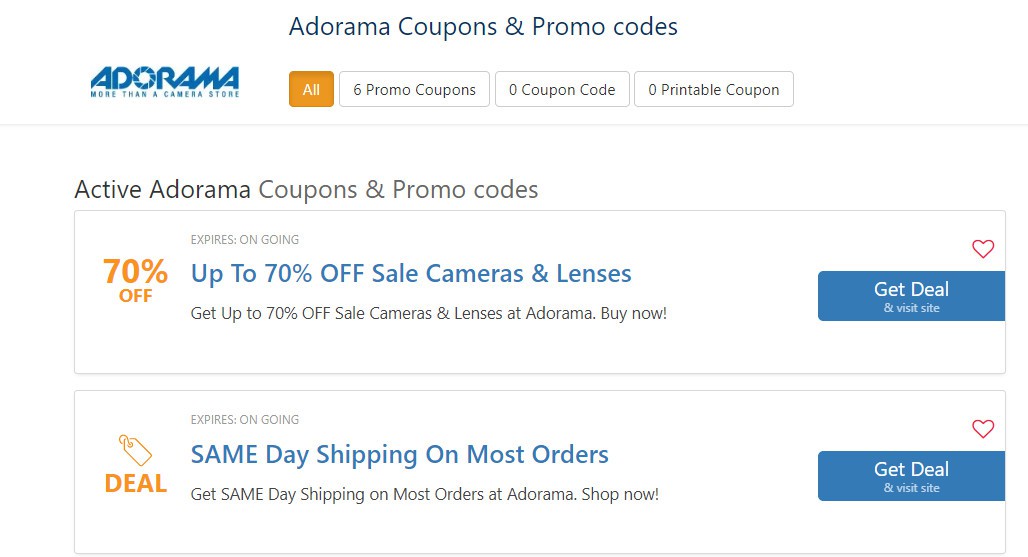 Adorama Coupon Code 10% OFF 2022: 10 OFF First Order