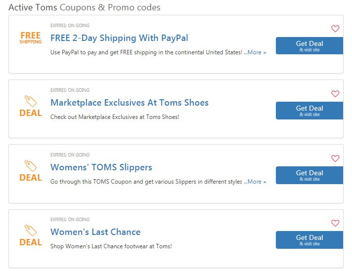Toms Free Shipping Code 2022: $15 OFF $75 | 10% OFF Coupon