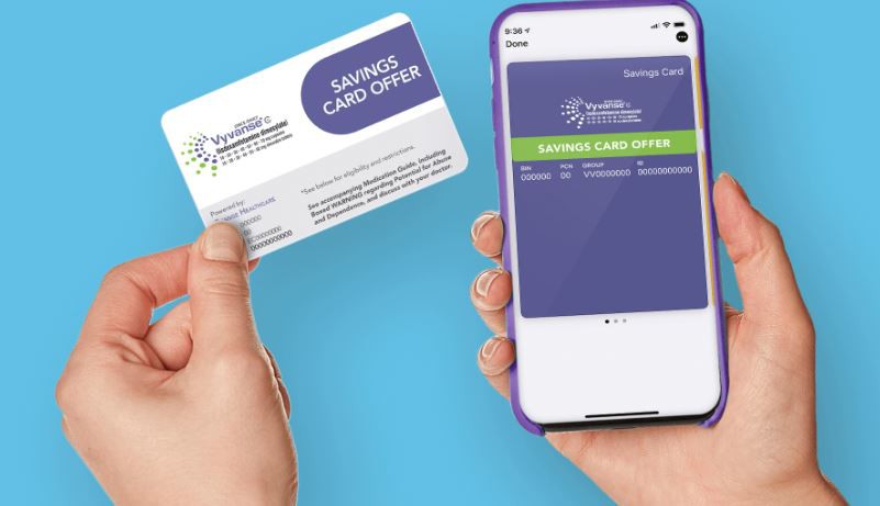 Vyvanse Savings Card Pay No More Than $15 2024: Coupon $30