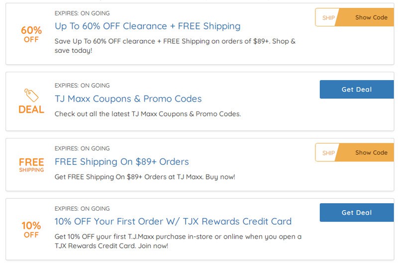 Tj Maxx Free Shipping No Minimum 10 OFF Promo Code 2024