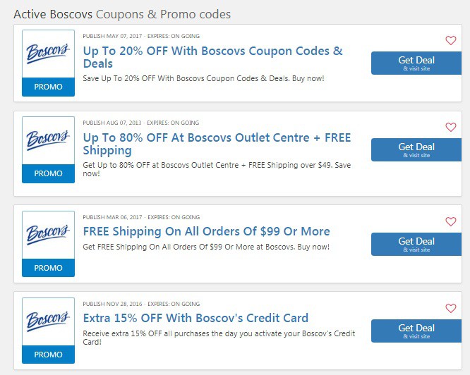 boscov's shoes coupons