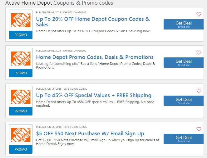Home Depot 10 OFF Coupon Moving 10 OFF Code Online