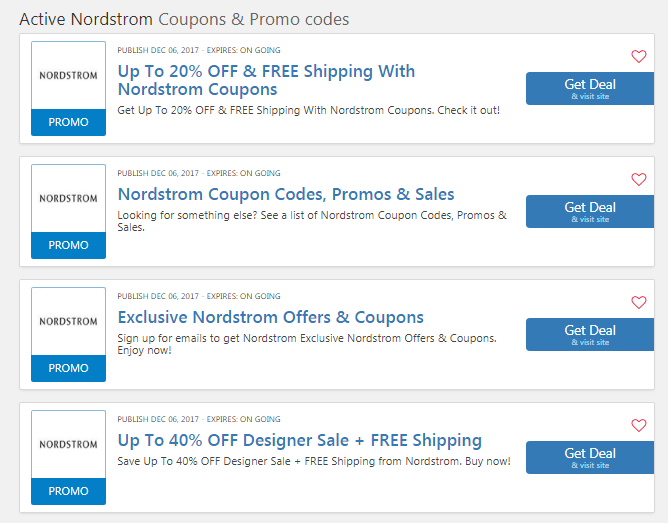 nordstrom promo code shoes