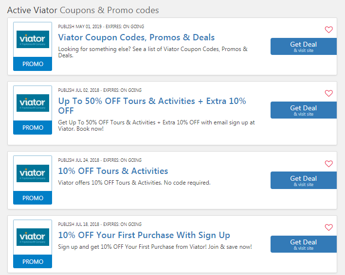 Viator Promo Code 10 OFF First Purchase New Customer